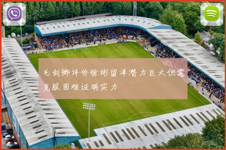 毛剑卿评价徐彬留洋潜力巨大但需克服困难证明实力